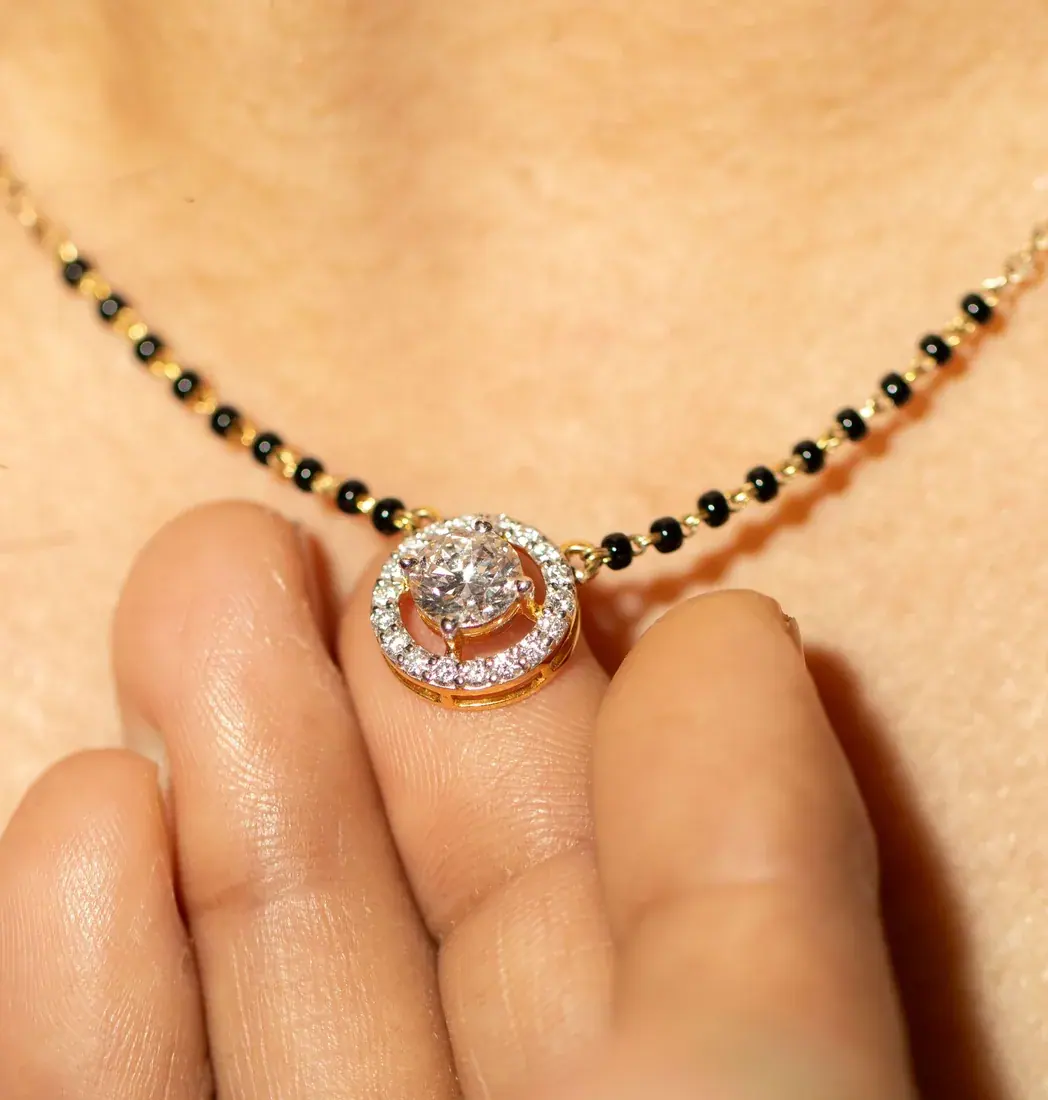 Black Beads Chain